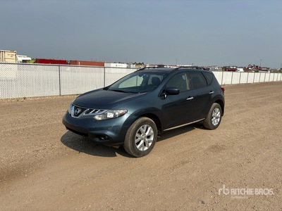 2014 Nissan Murano SL AWD سيارة رياضية متعددة الاستخدامات