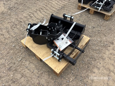 Quantity of (5) 2026 AGT 12EX-SET5 Mini Excavator Attachment Set Attacco per escavatore (Unused)