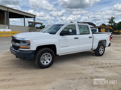 2018 Chevrolet Silverado 1500 4x4 Crew Cab Ute