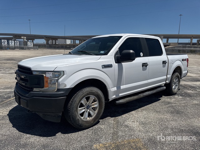 2018 Ford F-150 XL 4x4 Crew Cab Pickup