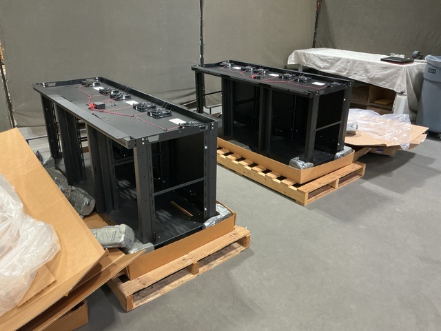 (2) Middle Atlantic C5F3 Electronic Racks (2) Middle Atlantic C5F3 Electronic Racks
