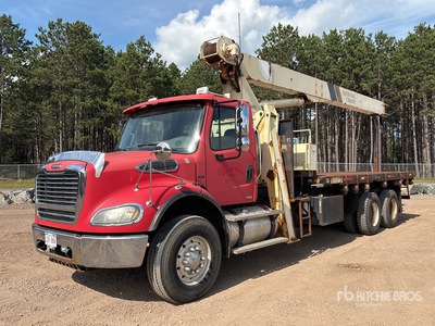 National 500E Straight Boom on 2007 Freightliner M2 112 6x4 شاحنة رافعة
