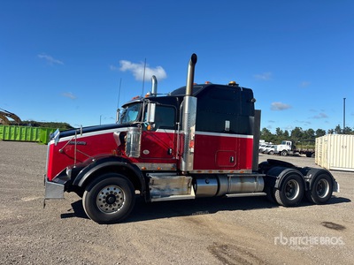 2017 Kenworth T800 6x4 Heavy Haul تراكتور شاحنة كابينة النوم (ثنائية المحور)