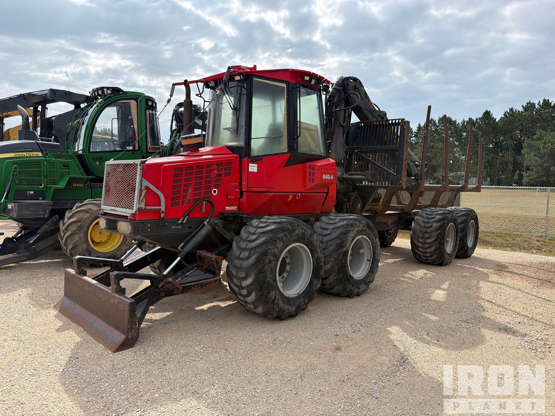 2013 Komatsu 840.4 bomen grijper