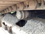 Undercarriage with Right Carrier Rollers