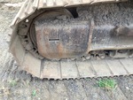 Undercarriage with Left Track Tensioner