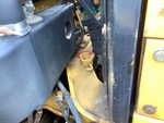 Chassis with Usure des broches centrales d'articulation
