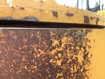 Chassis with Koliste listwy ścieralne