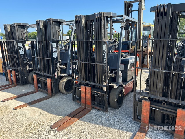 2020 Toyota 8FBCU25 4030 lb Electric Forklift
