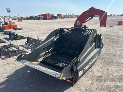 VDW Duo Compact Skid Steer Straw Blower
