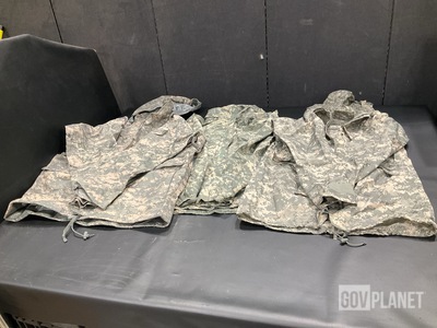 (60) Assorted Parkas, (37) Wet Weather Jackets & (6) Pairs of Slacks