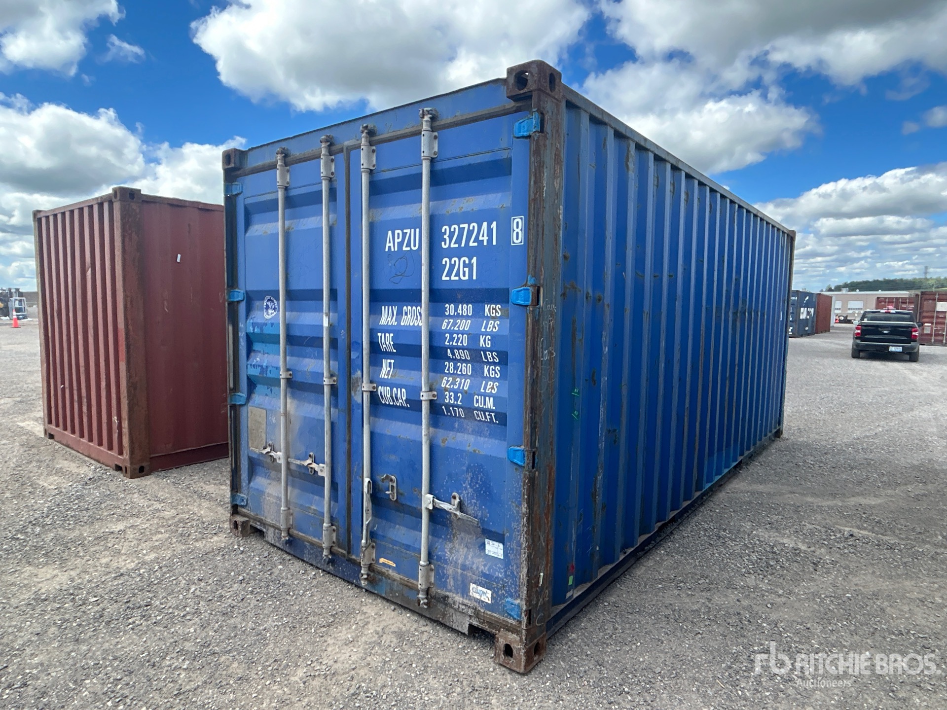 20 ft Standard Storage Container