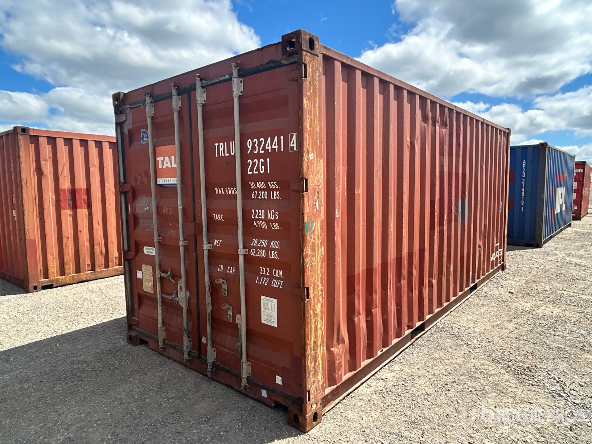 2007 20 ft Standard Storage Container