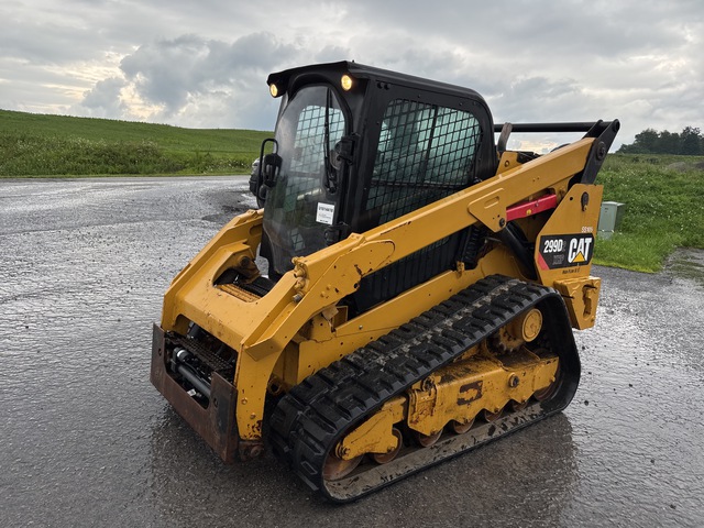 2016 Cat 299D2 XHP Two-Speed High Flow Compact Track Loader