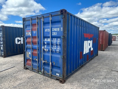 2008 20 ft Standard Container per stoccaggio