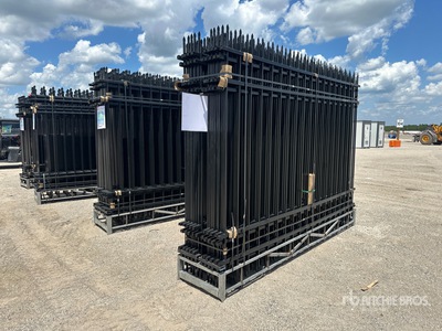 Quantity of (20) Canex 10 ft x 7 ft Powder Coated Ogrodzenie terenu (Unused)