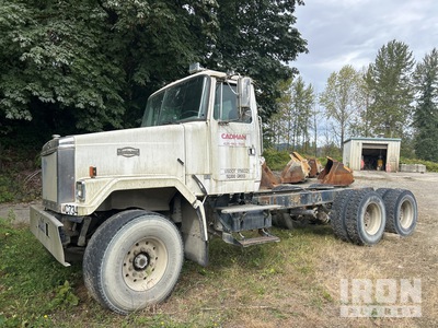 1993 White/GMC WG 6x4 Cab and Chassis (Inoperable)