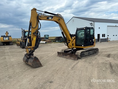 2018 Cat 308E2 CR 油圧ショベル