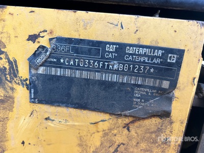 2015 Cat 336F L Rupsgraafmachine