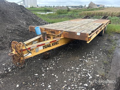 2002 Trail King TK40LP 20 ft T/A Remorque pour équipement