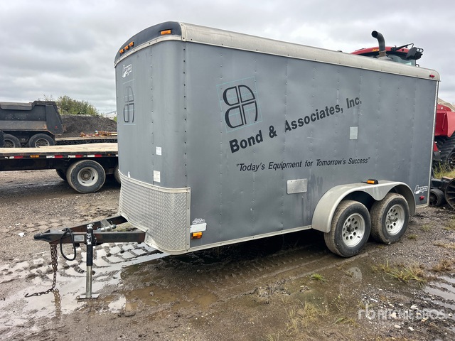 2021 Avenger AV614TAE3500 14 ft T/A Enclosed Trailer