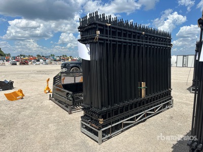 Quantity of (20) Canex 10 ft x 7 ft Powder Coated Ogrodzenie terenu (Unused)