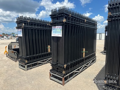 Quantity of (20) Canex 10 ft x 7 ft Powder Coated Ogrodzenie terenu (Unused)