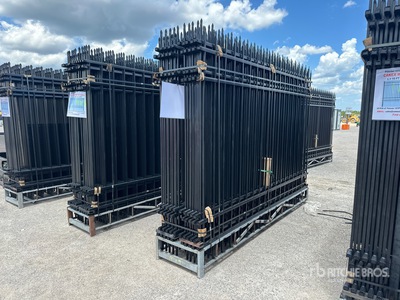 Quantity of (20) Canex 10 ft x 7 ft Powder Coated Ogrodzenie terenu (Unused)