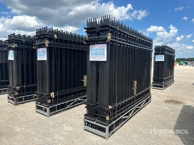 Quantity of (20) Canex 10 ft x 7 ft Powder Coated Ogrodzenie terenu (Unused)