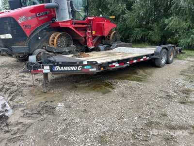 2021 Diamond C LPX207 25 ft T/A Remorque pour équipement