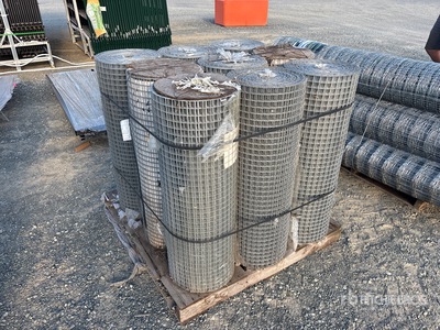 Quantity of (9) 100 ft x 3 ft Rolls of Multi Purpose Fencing (Unused)