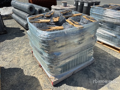 Quantity of (27) Galvanized Barbed Wire (Unused)
