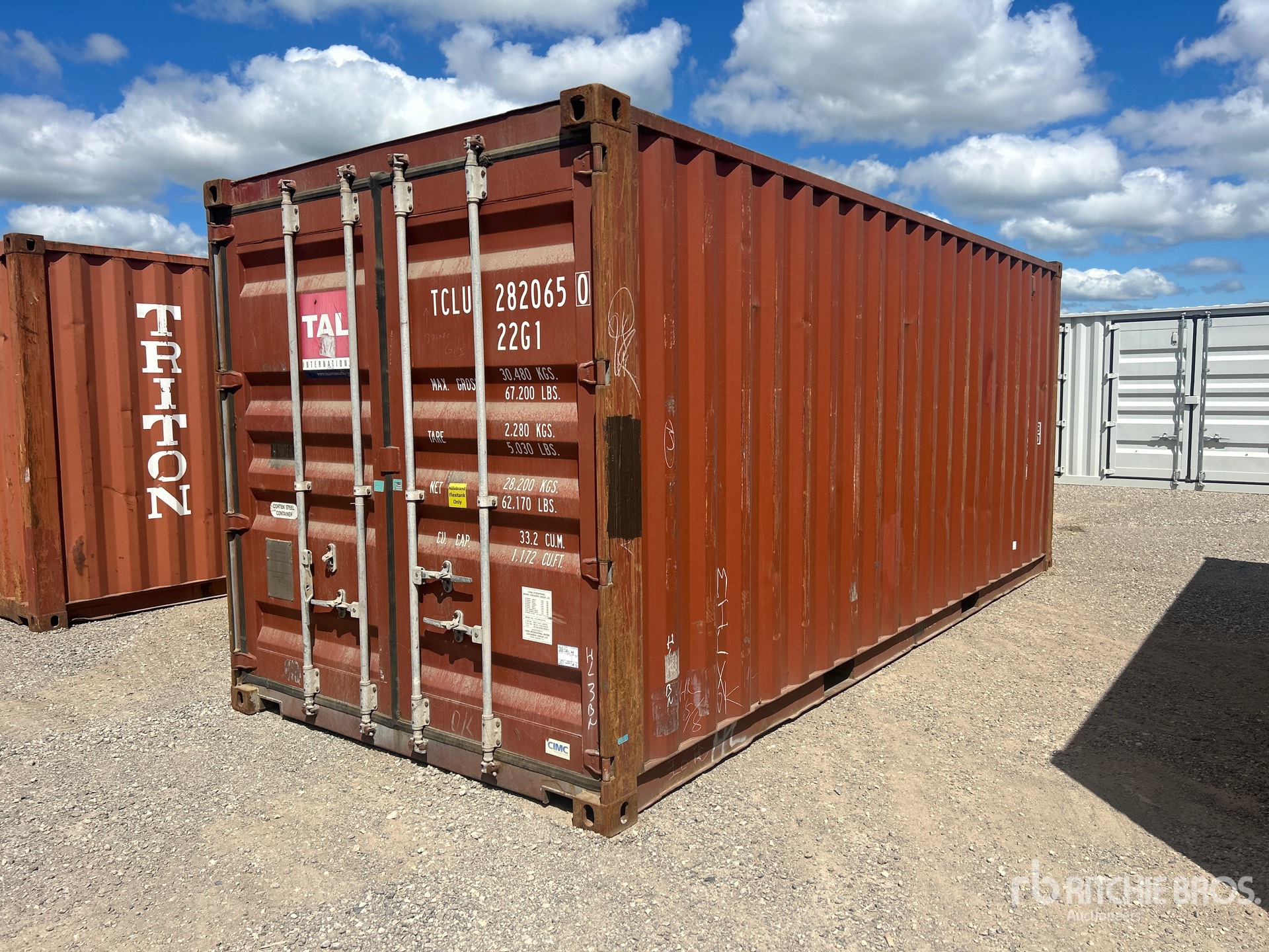 2010 20 ft Standard Storage Container