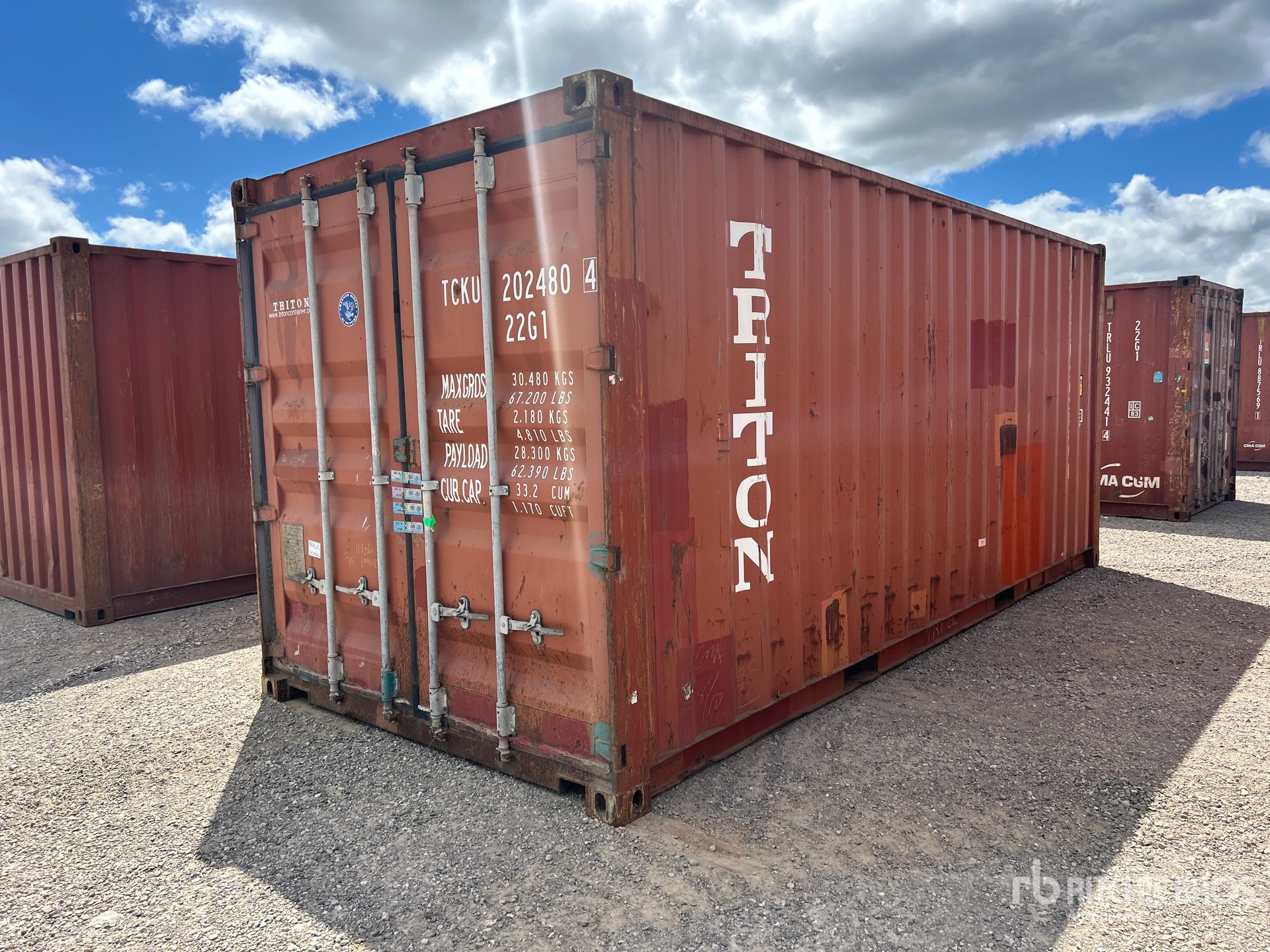 2010 20 ft Standard Storage Container