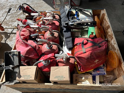 Quantity of Amber Warning Light & طفاية حريق