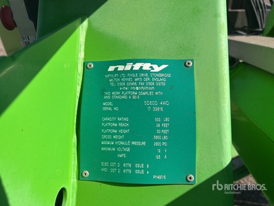 Nifty-Lift Diesel Podnośnik Przegubowy