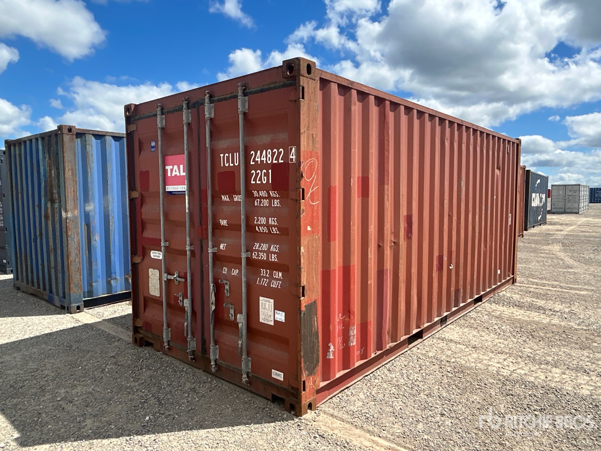 2010 20 ft Standard Storage Container