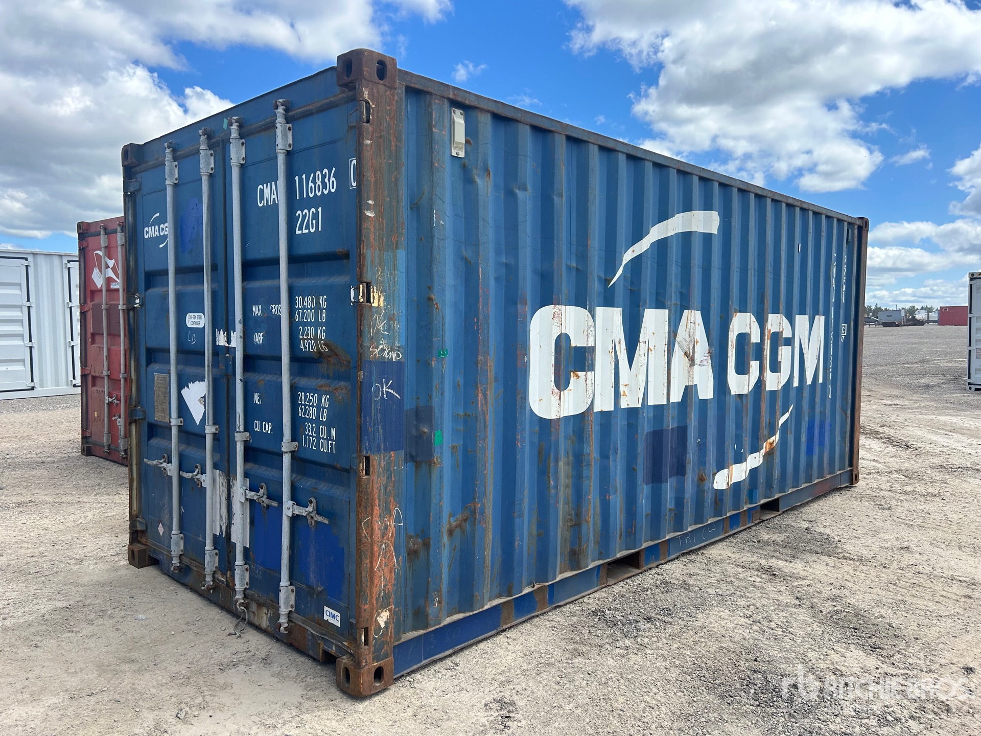 2007 20 ft Standard Storage Container