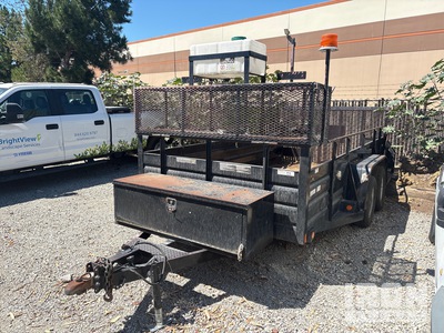 2012 Marksman 14 ft T/A Utility Trailer