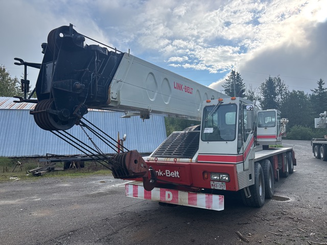 1992 Link-Belt HTC106 120000 lb 8x4 Hydraulic Truck Crane 1992 Link-Belt HTC106 120000 lb 8x4 Hydraulic Truck Crane