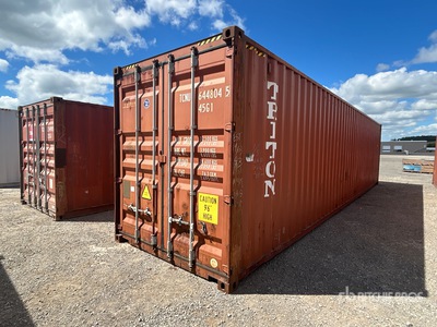 2012 40 ft High Cube Container per stoccaggio