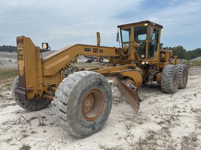 1988 Cat 14G Motor Grader 1988 Cat 14G Motor Grader
