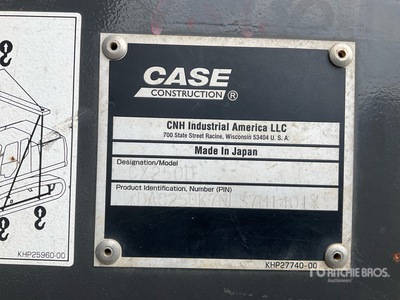 2020 Case CX250D Tracked Excavator