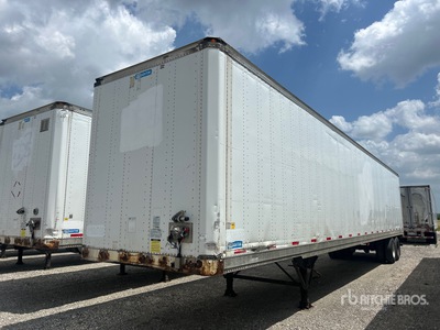 2008 Stoughton AVW-535T-S-C-AR 53 ft x 102 in T/A Van Trailer