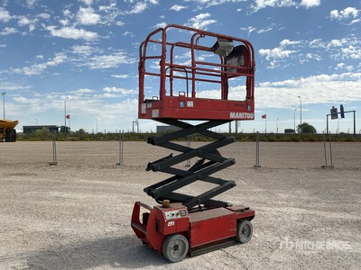2008 Manitou 78XE Electric Elevador de tijera