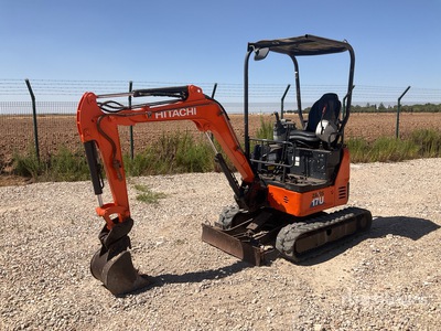 2018 Hitachi ZX17U-5 Mini Excavator