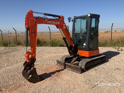 2016 Hitachi ZX26U-5 Mini Excavadora