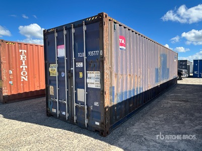 40 ft High Cube Container per stoccaggio