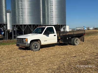 1997 Chevrolet 3500 Cheyenne 4x2 Platte vrachtwagen