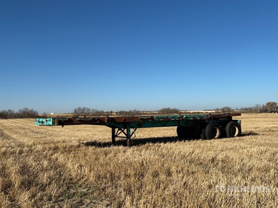 34 ft T/A Remolque caja abierta
